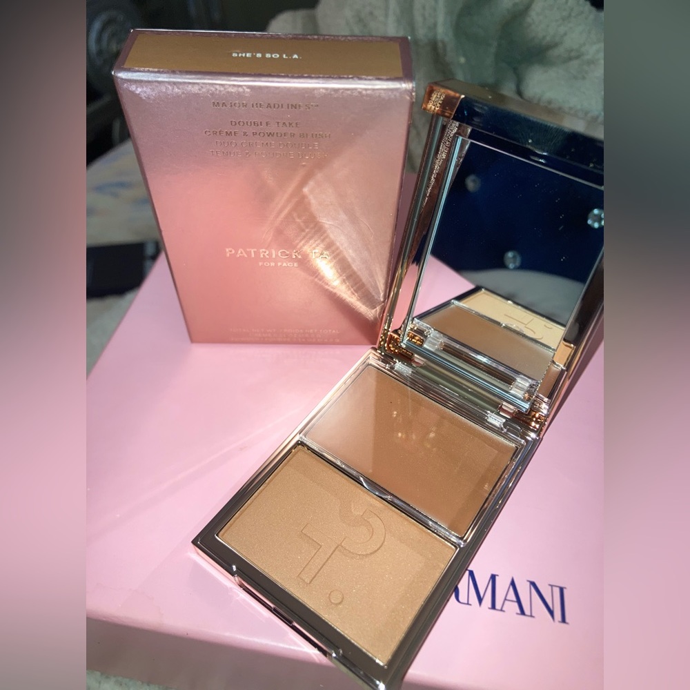 MAJOR HEADLINES - DOUBLE-TAKE CREME & POWDER BLUSH DUO